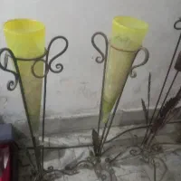 گلدان کنار سالنی فرفوژه