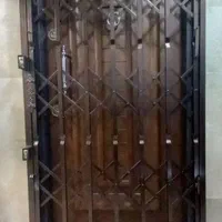 درب آکاردئون محافظ آپارتمان|مصالح و تجهیزات ساختمان|قم, انسجام|دیوار