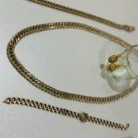 گردنبنددستبندگوشواره طلا