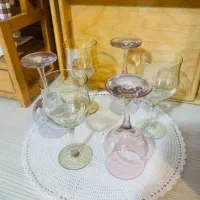 ظروف شیشه ای و گیلاس خوری جامیوه ای بستنی خوری|ظروف سرو و پذیرایی|هشتگرد, هشتگرد قدیم|دیوار