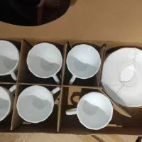 فنجان نعلبکی سفید