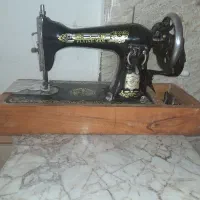 چرخ خیاطی دستی سالم بدون قاب بالا