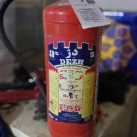 کپسول آتش نشانی ۶ کیلویی پودر و گاز|ابزارآلات|ری, دیلمان|دیوار