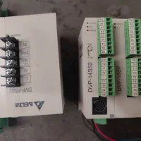plc و hmi و کارت رله. اچ ام آی و پی ال سی دلتا