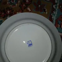 ده عددبشقاب چینی جنس خوب قدیمی|ظروف سرو و پذیرایی|آستانه اشرفیه, |دیوار