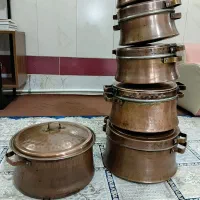 قابلمه مسی|ظروف پخت‌وپز|قم, نیروگاه|دیوار