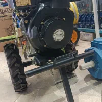 تیلر دیزلی 7.5 اسب قدرت واقعی در مزرعه