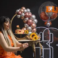 حلقه کیک تولد بادکنک ارایی