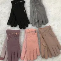 دستکش های چرم و بافتنی زنانه  و خارجی