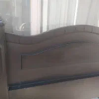 تخت خواب دو نفره تمام چوب|تخت و سرویس خواب|تهران, ایرانشهر|دیوار