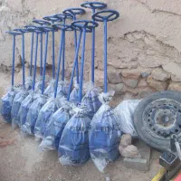 شیر فلکه چدنی سایز ۱۶۰ دسته بلند