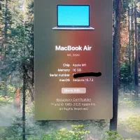 macbook air m1 رم ۱۶|رایانه همراه|مشهد, طبرسی شمالی|دیوار