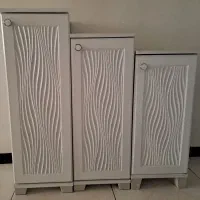 جا کفشی سه تیکه سفید