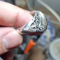انگشتر نقره آمیتیس دستساز|جواهرات|اراک, |دیوار