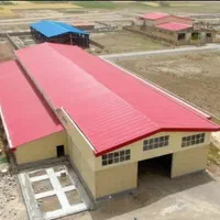 ساخت خرپا شیروانی سقف سوله