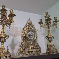 ساعت کنت شمعدانی پنج شاخه