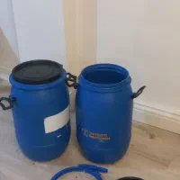 بشکه|ظروف نگهدارنده، پلاستیکی، یک‌بارمصرف|محمدیه-قزوین, |دیوار