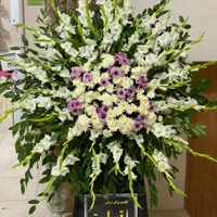 تاج گل ترحیم .دسته گل ترحیم .وغیره|گل و گیاه طبیعی|یزد, |دیوار