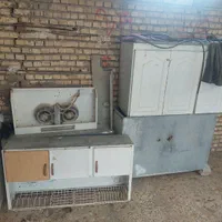 کابینت فلزی کار کرده با هود