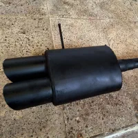 منبع اگزوز ۷۱۵ دولول و فنر لول عقب تیبا ساینا|قطعات یدکی و لوازم جانبی|رشت, دیانتی|دیوار