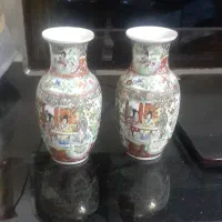 گلدان مرغی اصلی یک جفت.