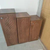 جا کفشی پلکانی چوب