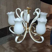 لوستر5شعله شیک