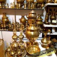 jgt7سماور زغالی gub برنجی مسی گازی ذغالی برقی