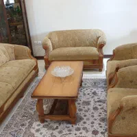 مبل راحتی ۷ نفره با میز جلو|مبلمان خانگی و میز عسلی|تهران, کاج|دیوار