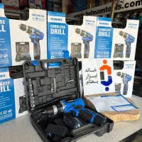 دریل شارژی ۱۲ ولت  همراه با لوازم گارانتی ۱ ساله