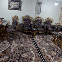 مبلمان کلاسیک ست ۷نفره با نهار خوری ۶نفره|مبلمان خانگی و میز عسلی|اهواز, گلستان|دیوار