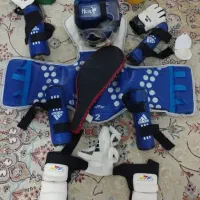 ست کامل لباس و لوازم تکواندو سایز ۲/دو
