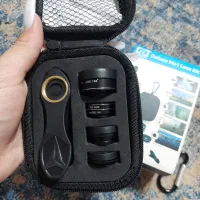 لنز دوربین 5کاره موبایل apexel deluxe lens kit