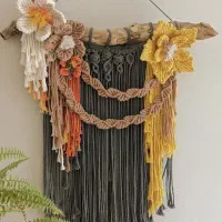 سفارش انواع کارهای قلاب‌بافی و مکرومه|صنایع دستی و سایر لوازم تزئینی|قزوین, |دیوار