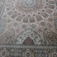 جفت9متری خاطره کاشان700شانه اصل سالم دستبافت گونه|فرش|ماهدشت, |دیوار