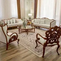 مبل مدل کینگ چپندر / تمام چوب راش / نقد و اقساط|مبلمان خانگی و میز عسلی|کرج, عظیمیه|دیوار