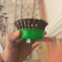 فرچه سیمی کاسه ای.