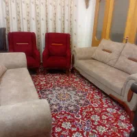 یکدست مبل هشت نفره در حد نو