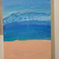 تابلو نفاشی دریا