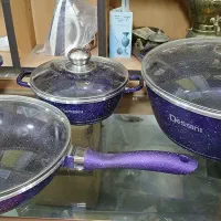 سرویس قابلمه چدن دسینی اک نو|ظروف پخت‌وپز|املش, |دیوار