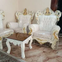 مبل سلطنتی ۹نفره کار تهران مناسب جهیزیه بامیز|مبلمان خانگی و میز عسلی|مشهد, ادیب نیشابوری (شهرک غرب)|دیوار