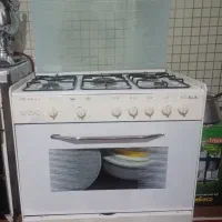 گاز فر سالم شعله ها مرتب تمیز بدون کوچیک ترین چربی|اجاق گاز و لوازم برقی پخت‌وپز|گرگان, |دیوار