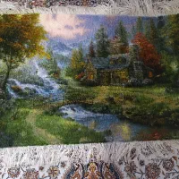 تابلو فرش دستبافت تبریز