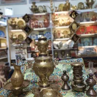 ست ۹تیکه شب یلدا با سماور ذغالی۶لیتری برنجی آنتیک|قوری، کتری، قهوه‌ساز دستی|مشهد, چهارباغ|دیوار