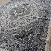 فرش ثریا یزد در ابعاد۱۲،۹،۶رنگ صدفی با نخ تکسیما/۲|فرش|شیراز, لاله|دیوار