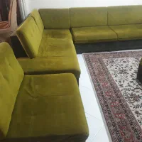 راحتی ۹نفره رویه مخمل|مبلمان خانگی و میز عسلی|تهران, امیرآباد|دیوار