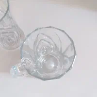 استکان بلور دسته دار ژاپنی|ظروف سرو و پذیرایی|تنکابن, |دیوار