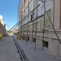 نقاشی ساختمان رنگ روغنی  پلاستیک اکرولیک