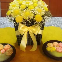 باکس گل شمع