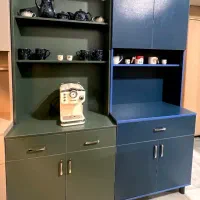 کافی بار ترند|کتابخانه، شلف، قفسه‌های دیواری|کرمان, |دیوار